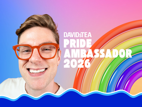 Happy Tears Founder Brandon Roy Named DAVIDsTEA Pride Month Ambassador!