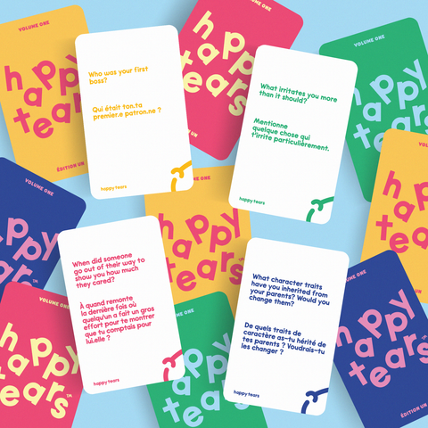 volume one - bilingual conversation cards