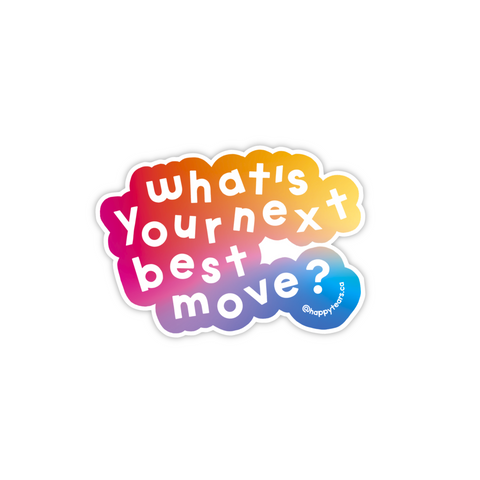 collant « what's your next best move? »