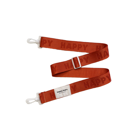 wander(bag) 'HAPPY' strap _ courage red