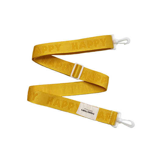 wander(bag) 'HAPPY' strap _ flow yellow