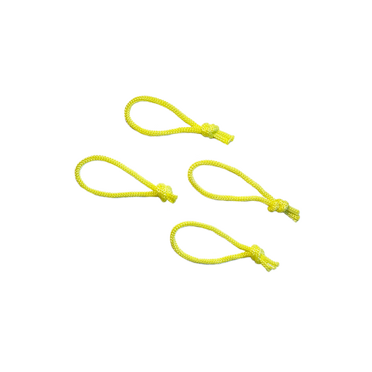 wander(bag) paracord pull (x4) _ neon yellow
